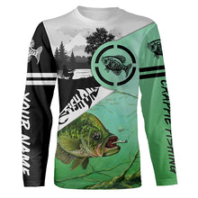 Load image into Gallery viewer, Crappie fishing Customize Name All Over Printed Shirts For Men And Women Personalized Fishing Gift NQS420