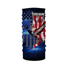 Load image into Gallery viewer, Duck hunting American flag patriotic 3d galaxy camo shirts- Personalized Hunting gift For Adult And Kid - NQSD19