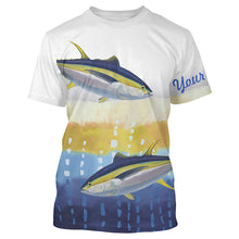 Load image into Gallery viewer, Tuna Fishing Customize Name 3D All Over Printed Shirts For Adult And Kid Personalized Fishing Gift NQS262