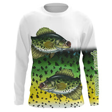 Load image into Gallery viewer, Crappie Fishing Customize Name 3D All Over Printed Shirts For Adult And Kid Personalized Fishing Gift NQS267