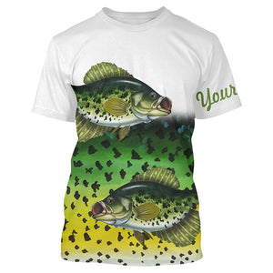 Crappie Fishing Customize Name 3D All Over Printed Shirts For Adult And Kid Personalized Fishing Gift NQS267