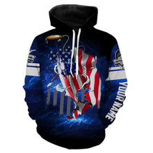 Load image into Gallery viewer, Sailfish Fishing 3D American Flag Patriot Customize name All over print shirts - personalized fishing gift for men and women and Kid - NQS431