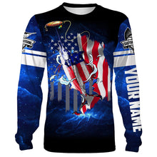 Load image into Gallery viewer, Sailfish Fishing 3D American Flag Patriot Customize name All over print shirts - personalized fishing gift for men and women and Kid - NQS431
