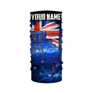 Australian Flag Universe patriotic Custom fishing Shirts jersey, fishing shirts Australia NQS3178