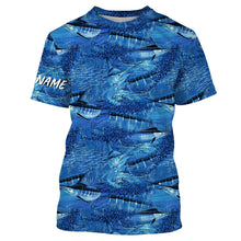 Load image into Gallery viewer, Marlin Fishing Salt water Fishes Blue Ocean 3D All Over print shirts personalized fishing Gift for Adult and kid NQS572