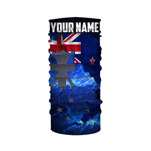 New Zealand Flag Universe patriotic Custom UPF fishing Shirts jersey - Custom NZ fishing shirts NQS3207