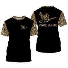 Load image into Gallery viewer, Goose Hunting Waterfowl Camo Customize Name 3D All Over Printed Shirts NQS836