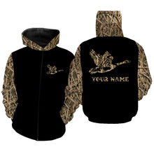 Load image into Gallery viewer, Goose Hunting Waterfowl Camo Customize Name 3D All Over Printed Shirts NQS836
