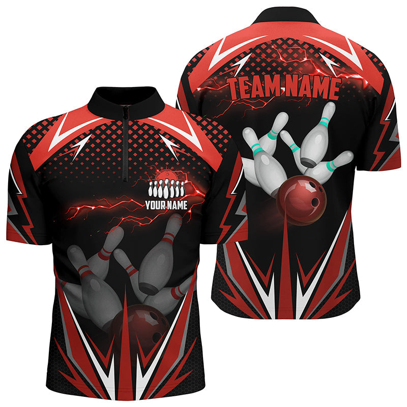 Lightning Black Bowling Jersey