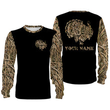 Load image into Gallery viewer, Turkey Hunting Camo Customize Name 3D All Over Printed Shirts Personalized Hunting gift For Adult And Kid NQS858