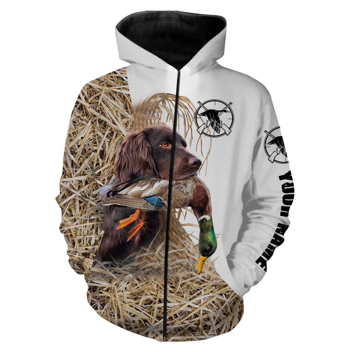 DS002-0712-Chicago Bears-Personalized Your Name Duck hunting camo