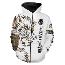 Load image into Gallery viewer, Boar Hunting Tattoo camo hunting clothes skull Customize Name 3D All Over Printed Shirts NQS869
