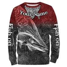Load image into Gallery viewer, Northern Pike  Fishing Fish On customize name all over print shirts personalized fishing gift NQS229