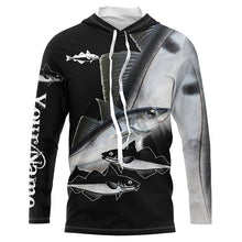 Load image into Gallery viewer, Haddock Fishing Customize Name UV protection long sleeves fishing shirts, Personalized Fishing Gift NQS6888