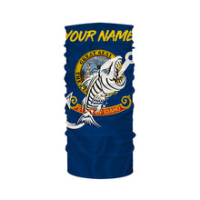 Load image into Gallery viewer, ID Fishing Custom Idaho Flag Fish hook skull Custom sun protection fishing shirts for men, women NQS3346