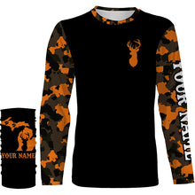 Load image into Gallery viewer, Michigan deer hunting orange Camo Customize Name 3D All Over Printed Shirts Personalized Hunting gift NQS3989