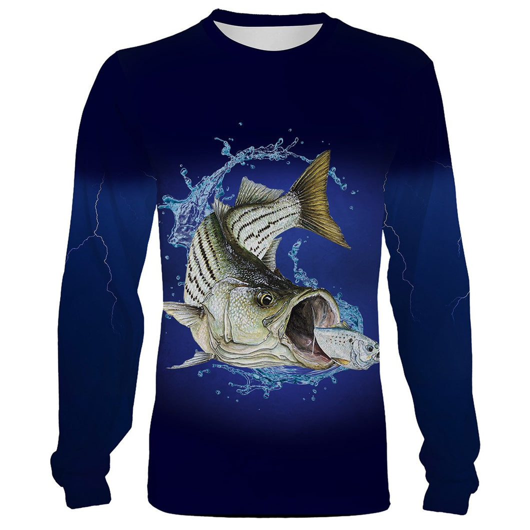 Striped Bass Fishing 3D All Over printed Shirts NQS327
