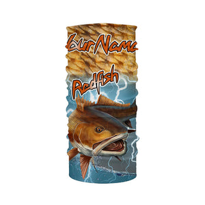 Redfish Puppy Drum Fishing custom UV protection fishing shirts NQS763