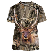 Load image into Gallery viewer, Best Elk Hunting camo Custom Name 3D All over print shirts NQS769