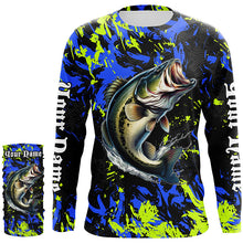 Largemouth Bass Fishing customize name UV protection long sleeves perf –  ChipteeAmz