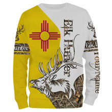 Load image into Gallery viewer, New Mexico NM Elk Hunting Customize Name 3D All Over Printed Shirts Personalized Gift For Hunter NQS410