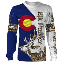Load image into Gallery viewer, Colorado Elk Hunting Custome Name 3D All Over Printed Shirts Personalized Gift For Hunter NQS411