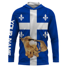 Load image into Gallery viewer, Golf Club Quebec Flag UV protection quick dry customize name Golf shirts - NQS670