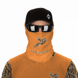 Pheasant Hunting Camo Orange version Customize Name 3D All Over Printed Shirts Personalized Hunting gift For Adult And Kid NQS933
