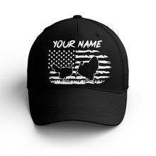 Load image into Gallery viewer, Turkey hunting Custom hunting hat, turkey hat American flag Unisex Hunting Baseball hat NQS2577