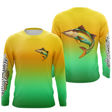 Load image into Gallery viewer, Snook fishing Custom Name UV protection fishing jersey, saltwater fishing tournament shirts NQS3169