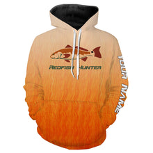 Load image into Gallery viewer, Redfish Puppy Drum Fishing Redfish Hunter 3D All Over print shirts personalized fishing apparel for Adult and kid NQS563
