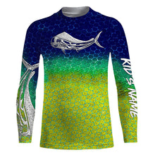 Load image into Gallery viewer, Mahi Mahi ( Dorado) Fishing Skin 3D All Over print shirts personalized fishing Gift for Adult and kid NQS564