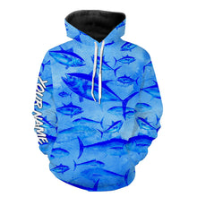 Load image into Gallery viewer, Tuna Fishing Salt water Fishes Blue Ocean 3D All Over print shirts personalized fishing Gift for Adult and kid NQS567