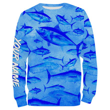 Load image into Gallery viewer, Tuna Fishing Salt water Fishes Blue Ocean 3D All Over print shirts personalized fishing Gift for Adult and kid NQS567