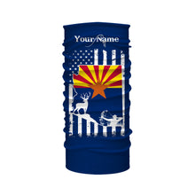 Load image into Gallery viewer, Arizona big game Hunting Bow hunter blue Arizona patriotic Customize Name 3D All Over Printed hunting Shirts NQS2213