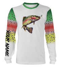 Load image into Gallery viewer, Rainbow Trout Fishing 3D All Over print shirts personalized fishing apparel for Adult and kid NQS574