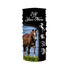 Load image into Gallery viewer, Cute horse Thoroughbreds love horses custom name horse shirts, horse gifts NQS1149