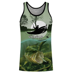 Largemouth Bass Fishing Customize Name Fishing Shirts Personalized All Over Printed Shirts For Men, Women And Kid NQS463