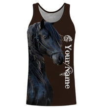 Load image into Gallery viewer, Friesian horse Customize Name 3D All Over Printed Shirts Personalized gift For Horse Lovers NQS2832