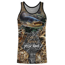 Load image into Gallery viewer, Catfish Camo Customize name All over print shirts - personalized fishing gift for men and women and Kid - NQS472