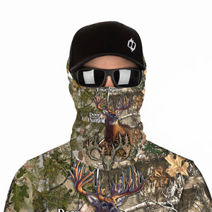 Deer Hunting camo hunting clothes skull Customize Name 3D All Over Printed Shirts NQS862