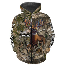 Load image into Gallery viewer, Deer Hunting camo hunting clothes skull Customize Name 3D All Over Printed Shirts NQS862