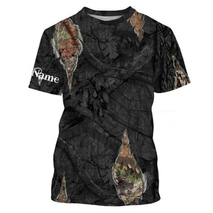 Hunting camouflage clothes Customize Name 3D All Over Printed Shirts plus size NQS1020