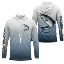 Load image into Gallery viewer, Chinook Salmon fishing Custom Name sun protection fishing jersey, Salmon fishing tournament shirts NQS3963