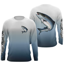 Load image into Gallery viewer, Chinook Salmon fishing Custom Name sun protection fishing jersey, Salmon fishing tournament shirts NQS3963