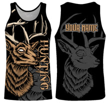 Load image into Gallery viewer, Deer hunting Custom Name 3D All over print shirts NQS751