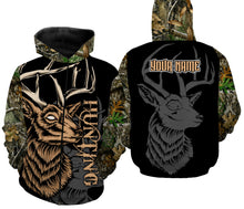 Load image into Gallery viewer, Deer hunting Custom Name 3D All over print shirts NQS751