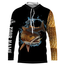 Load image into Gallery viewer, Redfish Puppy Drum Customize name long sleeves UV protection quick dry UPF 30+ NQS927