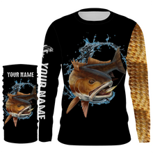 Load image into Gallery viewer, Redfish Puppy Drum Customize name long sleeves UV protection quick dry UPF 30+ NQS927
