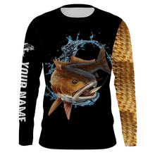 Load image into Gallery viewer, Redfish Puppy Drum Customize name long sleeves UV protection quick dry UPF 30+ NQS927